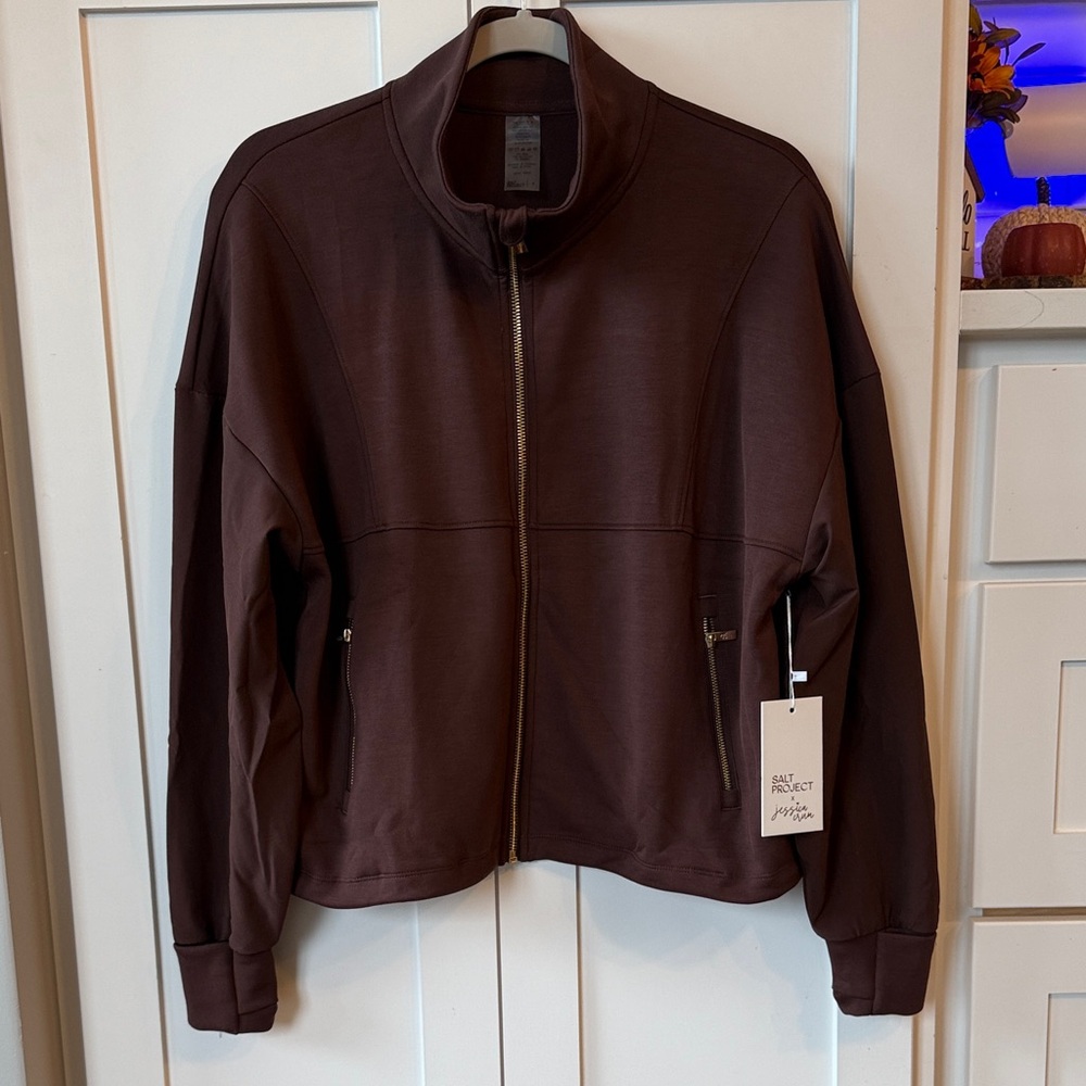 Women's Brown Bomber Jacket